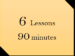 1-1 Online : 90 minutes for 6 Lessons Package